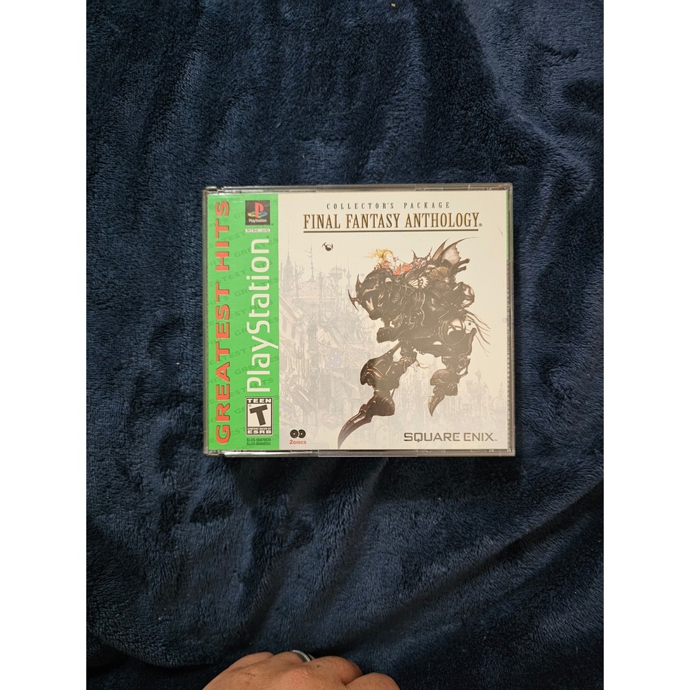 Final Fantasy Anthology Sony PlayStation 1 PS1 Greatest Hits FFV FFVI Square